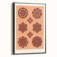 Renaissance Pattern Art Print – Decorative Historical Artwork