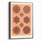 Renaissance Pattern Art Print – Decorative Historical Artwork