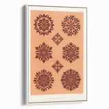 Renaissance Pattern Art Print – Decorative Historical Artwork
