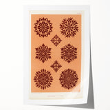 Renaissance Pattern Art Print – Decorative Historical Artwork