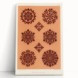 Renaissance Pattern Art Print – Decorative Historical Artwork