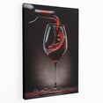 Elegant Wine Pour - Framed Kitchen Prints for Sophisticated Decor