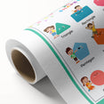 2D Shapes Kids Educational Wall Art – Learning Poster