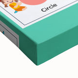 2D Shapes Kids Educational Wall Art – Learning Poster