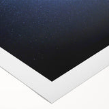 Art deco poster of a Namibian landscape on rolled canvas, featuring muted earth tones, ideal for dining room wall art.