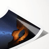 Extra large rolled print depicting line art flowers in soft pastel shades, ideal for large living room wall art.