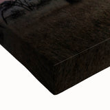 Black and white landscape art painting of a Tanzanian scenery on large stretched canvas, suitable for bedroom wall decor.