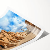 Extra large wall art featuring line art flowers in neutral tones on a rolled print, ideal for large living room decor.