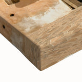 Large art of a Tunisian landscape in black and white on stretched canvas, ideal for bedroom wall decor.