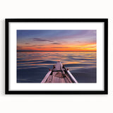 Extra large abstract art print depicting vibrant, textured scenery of Bangladesh on a framed canvas.