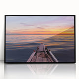 Large abstract wall art depicting a vibrant, colorful Bangladesh landscape on a framed acrylic.