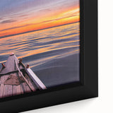 Extra large framed canvas featuring a textured, colorful abstract design on black background, ideal for living room decor.