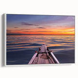 Vintage poster art of a Bangladesh landscape on a framed canvas, featuring colorful art in extra large format.