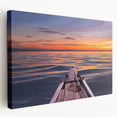 Large stretched canvas print of a vibrant Bangladesh landscape, ideal for kitchen wall art.