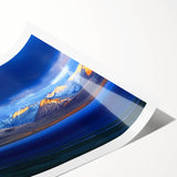 Extra large wall art featuring line art flowers in muted earth tones on rolled canvas, suitable for large living room decor.