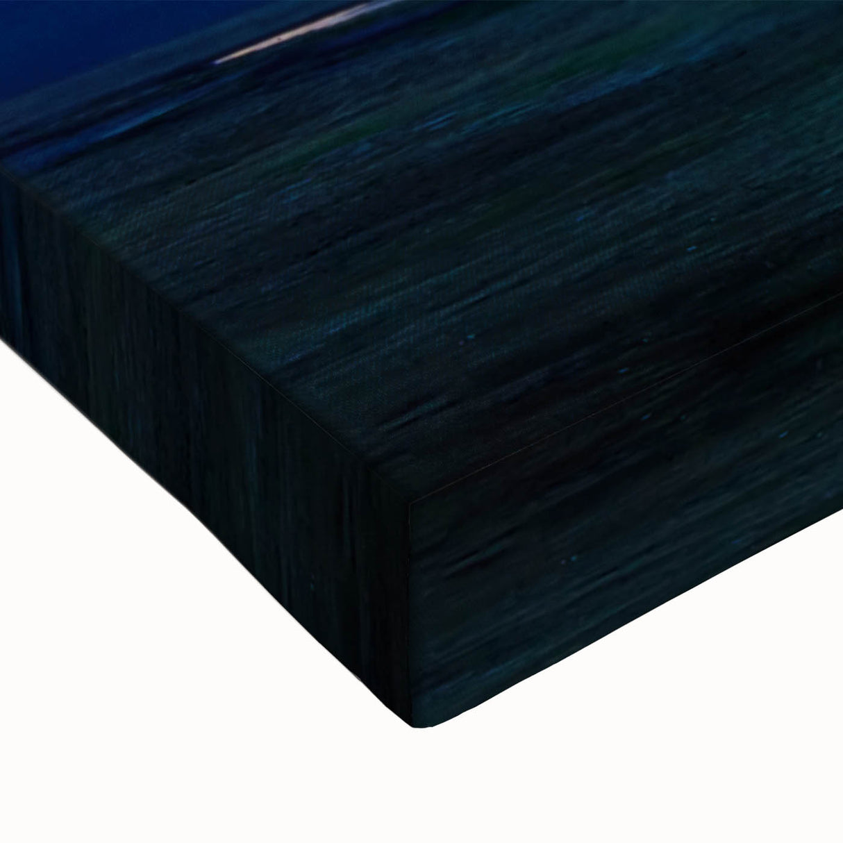Large art of a Tibetan landscape in black and white on stretched canvas, ideal for bedroom wall decor.