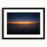 Extra large framed abstract art print of vibrant, colorful scenery from New Brunswick on textured canvas.