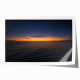 Extra large rolled print of New Brunswick scenery with vibrant green and blue tones, ideal for art wall dining room.