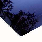 Black and white landscape art painting of Quebec scenery on stretched canvas, ideal for bedroom wall art.