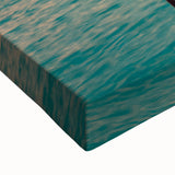 Black and white landscape art painting of Caribbean Bahamas on stretched canvas, ideal for bedroom wall art.