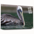 Acrylic print of the Caribbean Virgin Islands in vibrant blue and green tones, suited for bedroom or dining room decor.