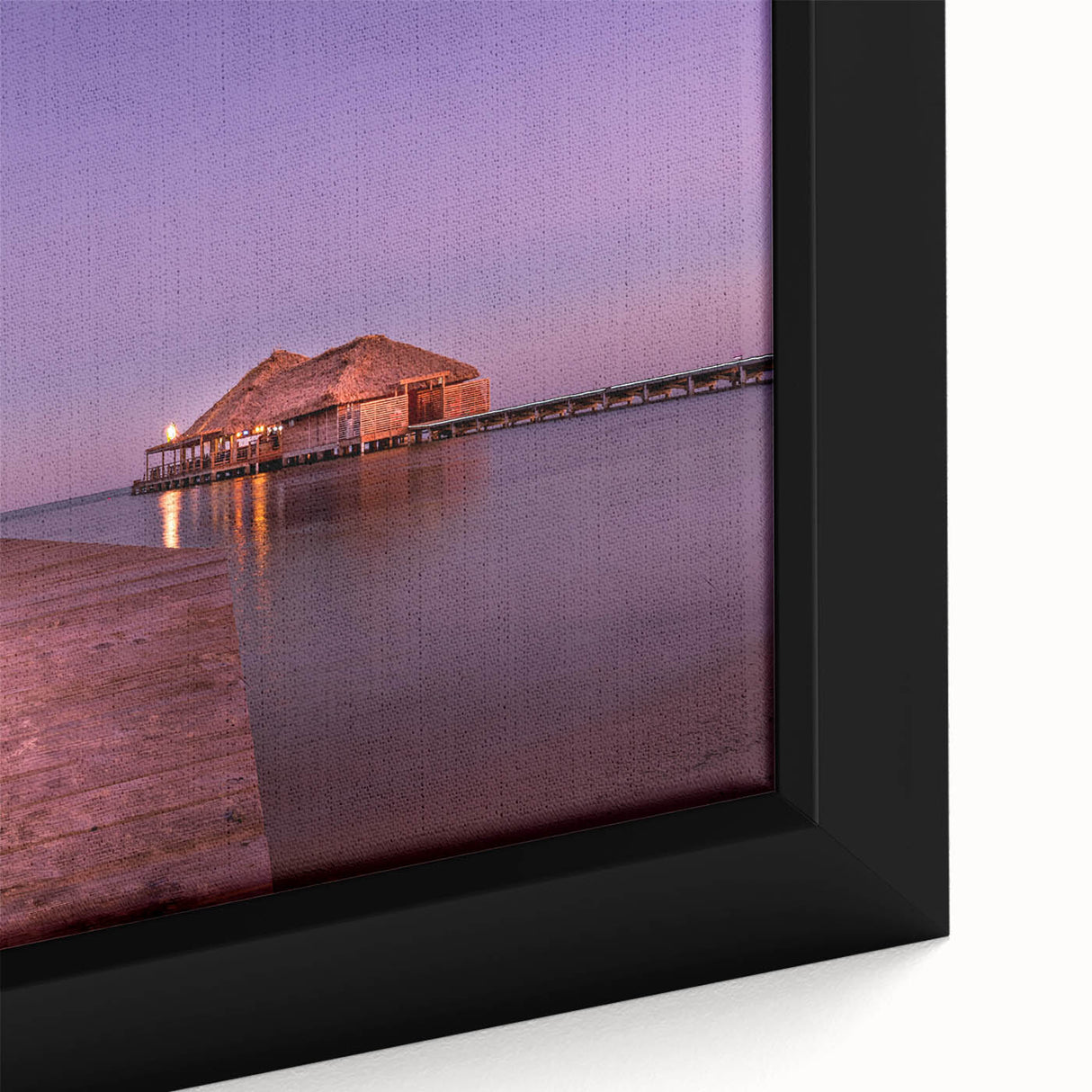 Extra large framed canvas featuring a textured, colorful abstract design, ideal for living room decor.