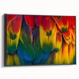 Black and white wall art featuring a vintage poster of a Costa Rican landscape on a framed canvas.