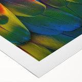 Art deco poster of a Costa Rican landscape in muted green and blue tones on rolled canvas, suitable for dining room decor.