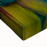 Black and white landscape art painting of a Costa Rican scenery on large stretched canvas, suitable for bedroom wall decor.