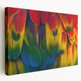 Stretched canvas featuring a vibrant scene of Costa Rica with lush greenery and blue skies, ideal for kitchen wall art.