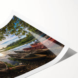 Extra large wall art featuring line art flowers in muted earth tones on a rolled canvas, ideal for large living room decor.