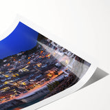 Extra large wall art featuring line art flowers in muted earth tones on a rolled print, ideal for large living room decor.