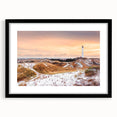 Extra large, textured abstract art print of colorful European scenery on a framed canvas, ideal for living room decor.