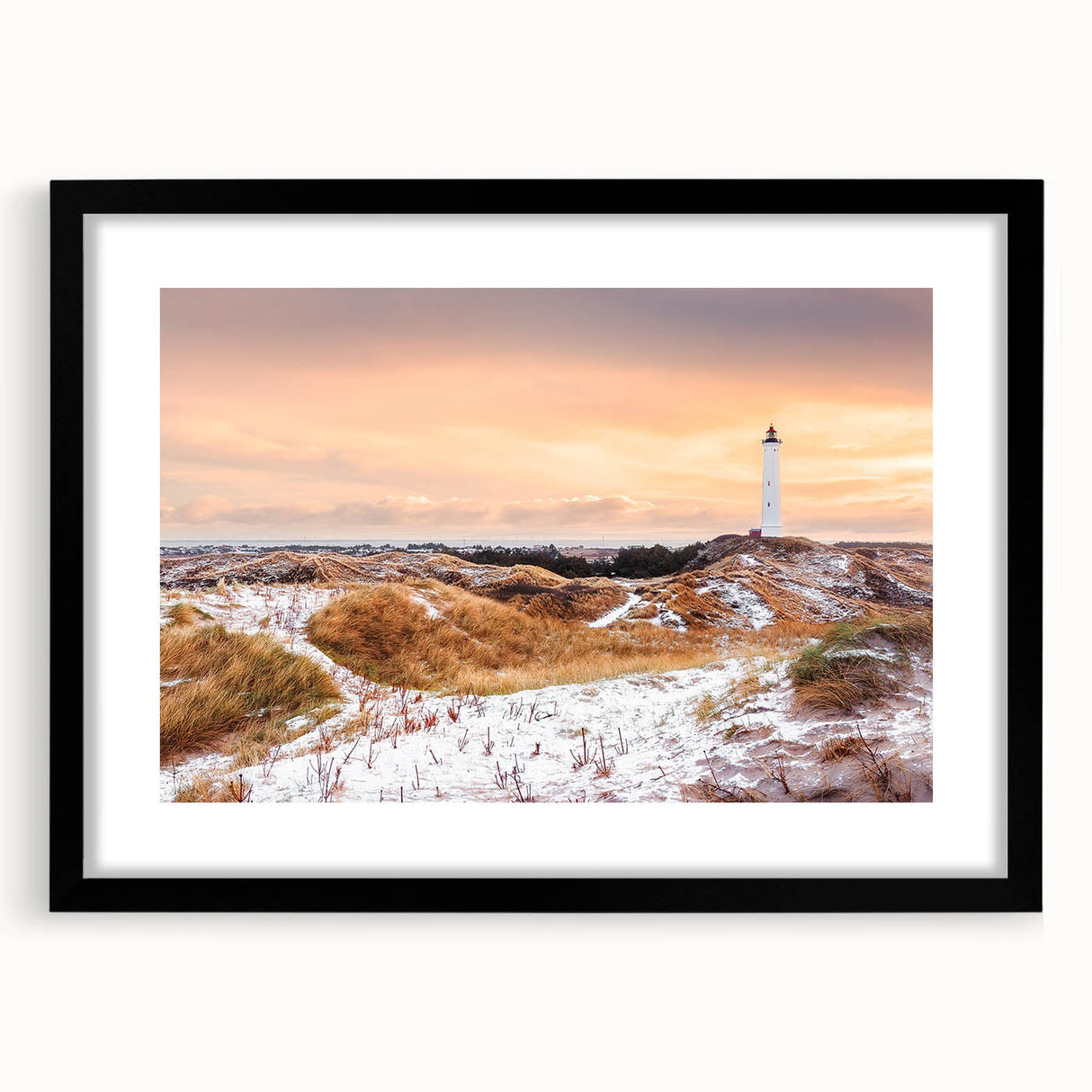 Extra large, textured abstract art print of colorful European scenery on a framed canvas, ideal for living room decor.