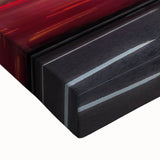 Large art featuring a black and white landscape painting of Big Ben, on stretched canvas, ideal for bedroom wall decor.