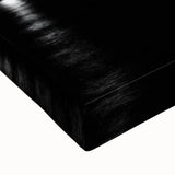 Large art of the Thames River in black and white on stretched canvas, ideal for bedroom wall decor.