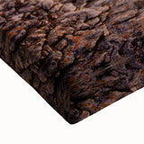 Black and white landscape art painting of Corsica on stretched canvas, ideal for bedroom wall decor.