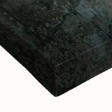 Black and white landscape art painting of Normandy on stretched canvas, ideal for bedroom wall art.