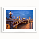 Textured art print of an abstract Paris skyline in muted gray tones on a framed white mat, ideal for bedroom decor.