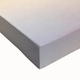 Large art of a black and white European landscape on stretched canvas, ideal for bedroom wall decor.