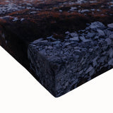 Black and white landscape art painting of the Dolomites on stretched canvas, suitable for bedroom decor.