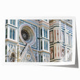 Extra large rolled print of Florence scenery with muted earth tones, ideal for art wall dining room or classy bathroom.