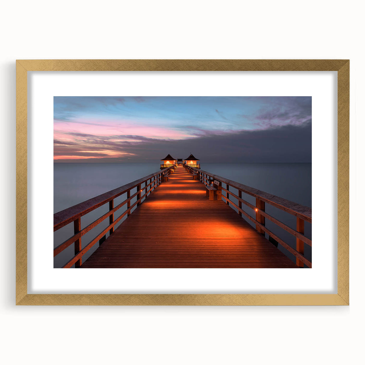 Abstract art print of Naples with muted earth tones on a framed canvas, suitable for dining room decor.