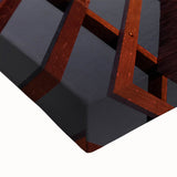 Black and white landscape art painting of Naples on stretched canvas, ideal for bedroom wall decor.