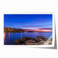 Extra large rolled print of Portofino, Italy, featuring vibrant coastal scenery ideal for art wall dining room.