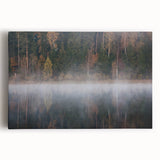 Monochrome photograph of a European cityscape on stretched canvas, ideal for kitchen wall art or bedroom ambiance.