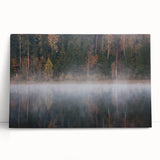 Black and white photo of a European cityscape on large stretched canvas, ideal for kitchen wall art.