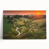 Large black and white stretched canvas of a European cityscape, suitable as kitchen wall art.