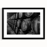 Extra large canvas featuring a colorful abstract art print of Porto's skyline, ideal for living room decor.