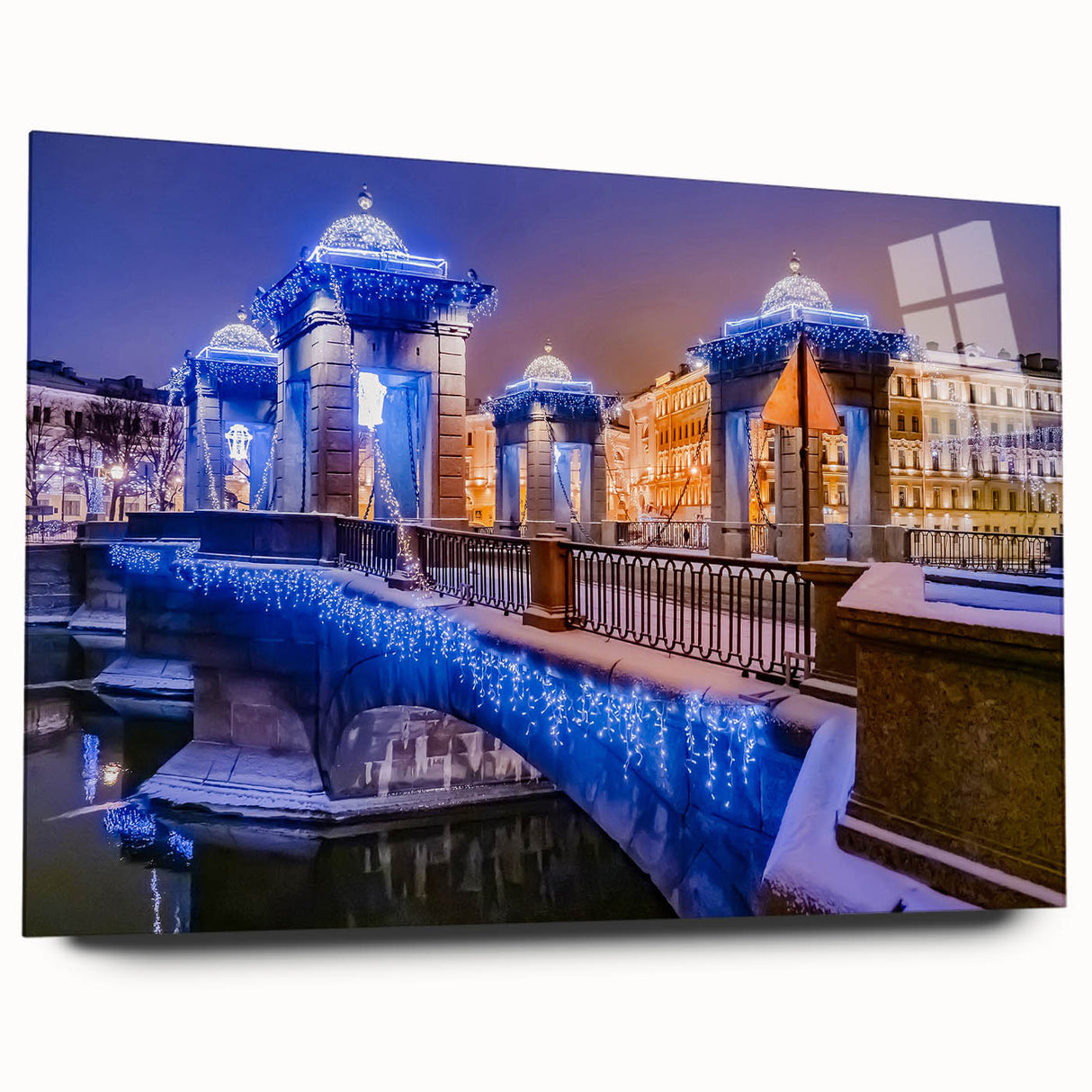 Large abstract wall art of St.